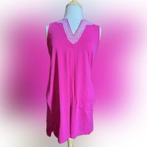 Lands’ End Sleeveless Cover Up or Casual Dress